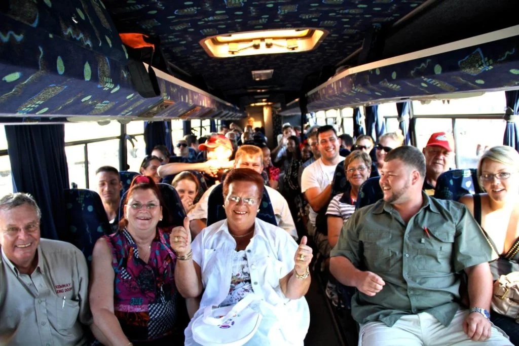 Book the MSC SHUTTLE like these Loyal Bus Passengers
